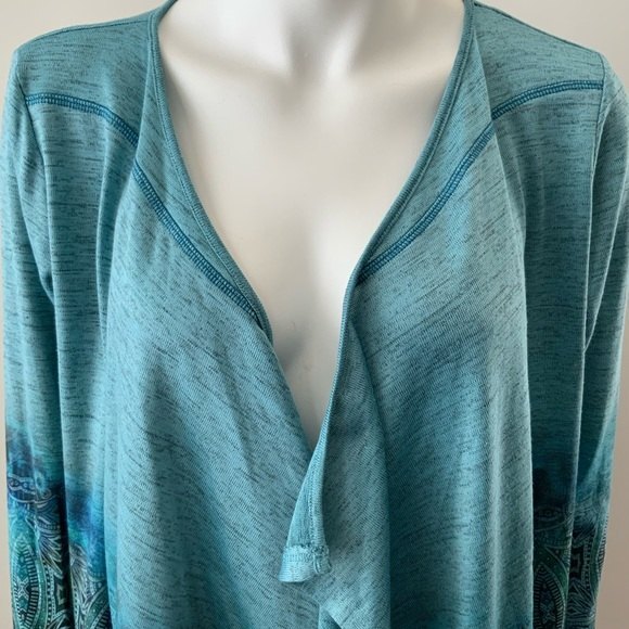 Unity Long Sleeve Lightweight Water Fall Cardigan M - Picture 8 of 12